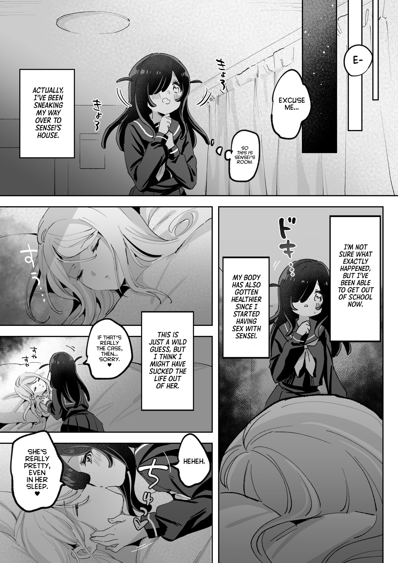 Hentai Manga Comic-Haunted by My Perverted Student As We Made Love to Death-Read-35